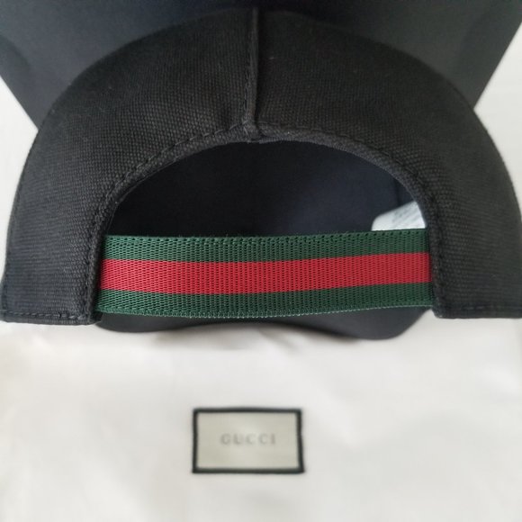 Gucci Black Unisex Baseball Cap - New main image 9